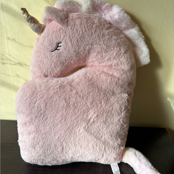 Perfectto Pink Unicorn Plush Pillow Stuffed Animal - Picture 3 of 6